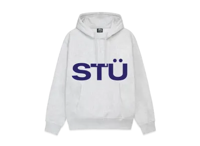 Stussy All Caps Hoodie "Ash Heather"