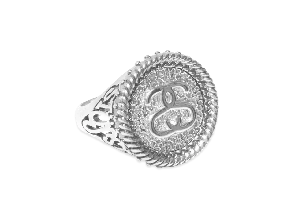 Stussy Spring 24 Jewelry Sovereign Ring "Sterling Silver"
