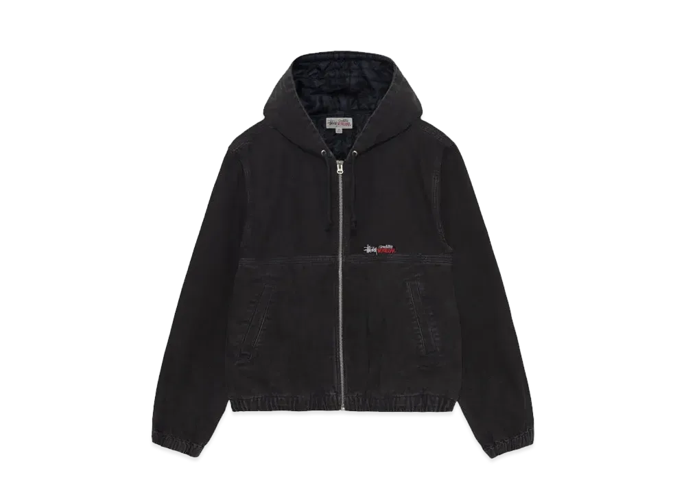 Stussy Work Jacket Insulated Canvas "Black"