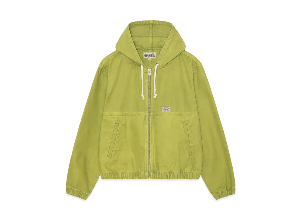 Stussy Work Jacket Unlined Canvas "Cactus"