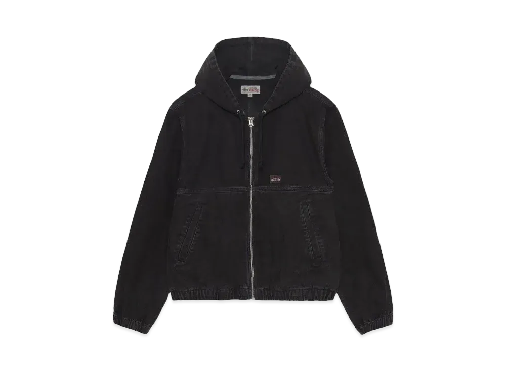 Stussy Work Jacket Unlined Canvas "Black"