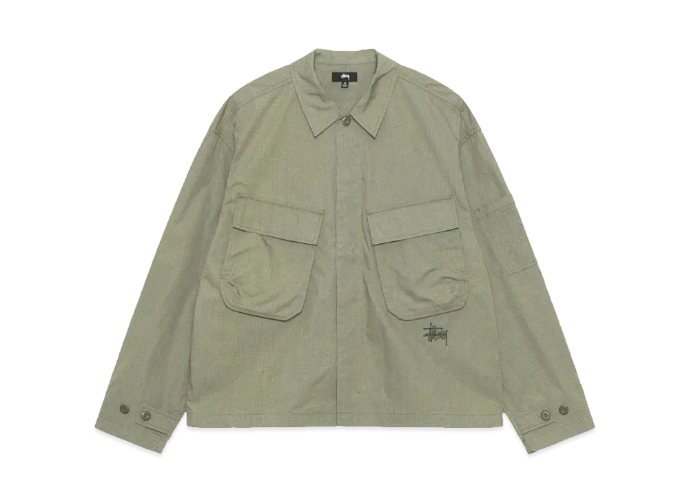 Stussy Military Overshirt "Olive"