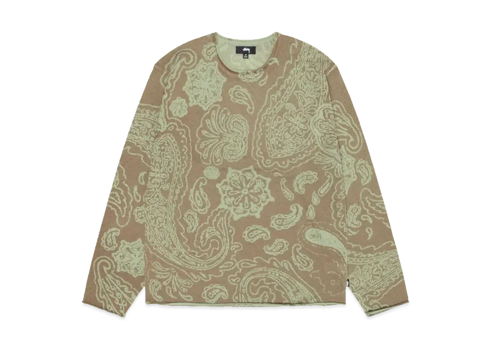 Stussy Paisley Sweater "Brown"