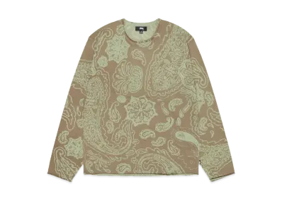 Stussy Paisley Sweater "Brown"