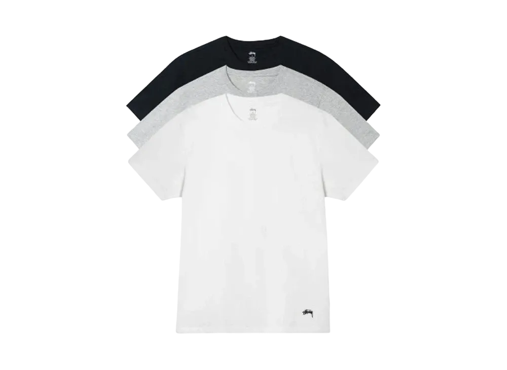 Stussy Undershirts 3 Pack "Multi"