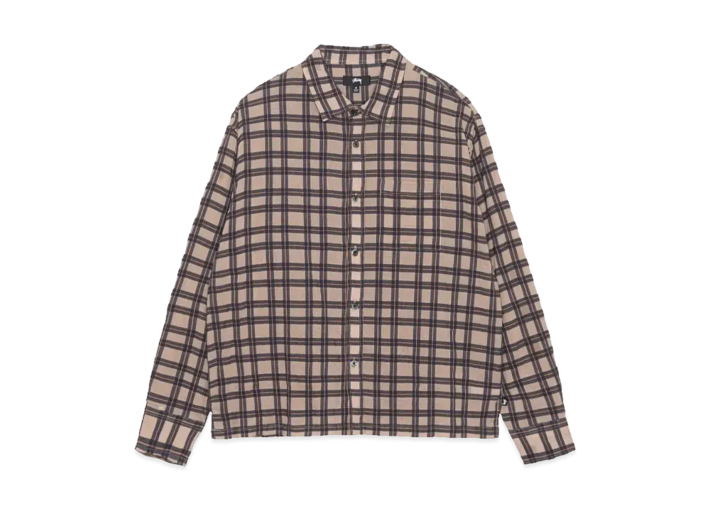 Stussy Sonoma Plaid Shirt "Tan"