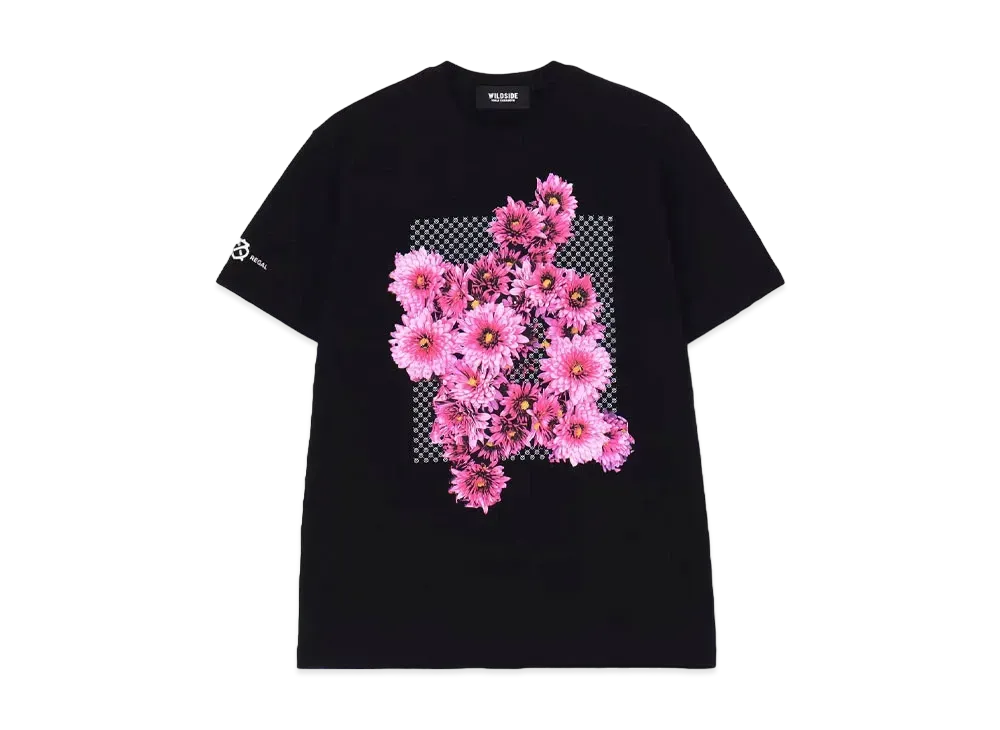 WILDSIDE Yohji Yamamoto x CHIVAS REGAL Pink Flower T-Shirt