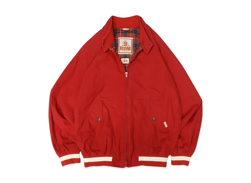 Stussy x Baracuta Swingtop G9 Harrington Jacket "Red"