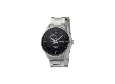 SEIKO Chronograph Quartz "Black/Silver"