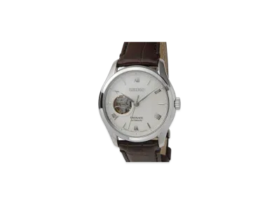 SEIKO Chronograph "White/Brown"