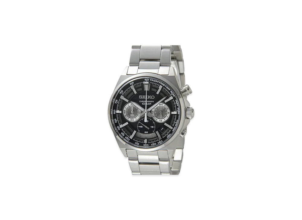 SEIKO Chronograph Chronograph Solar Black "Black"