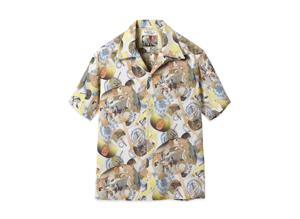 SUN SURF x Kuniyoshi Utagawa Special Edition Cat Suzumi "Off-White"