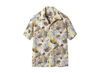 SUN SURF x Kuniyoshi Utagawa Special Edition Cat Suzumi "Off-White"