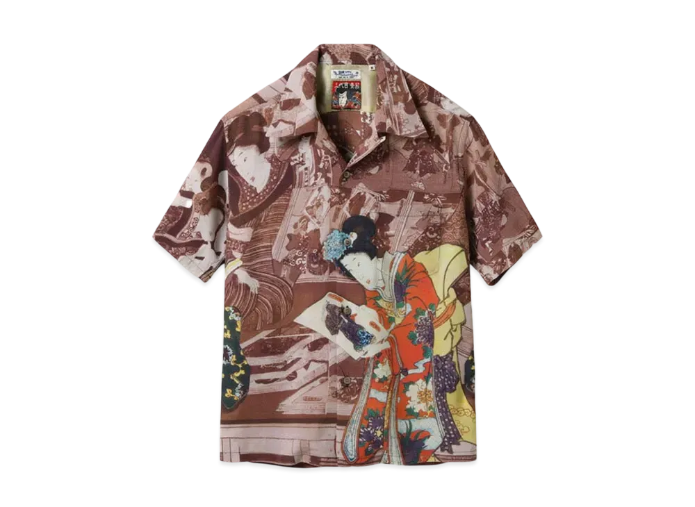 SUN SURF x Kuniyoshi Utagawa Special Edition Ima-Sama Mitateshi Agriculture, Industry And Commerce/Merchant "Brown"