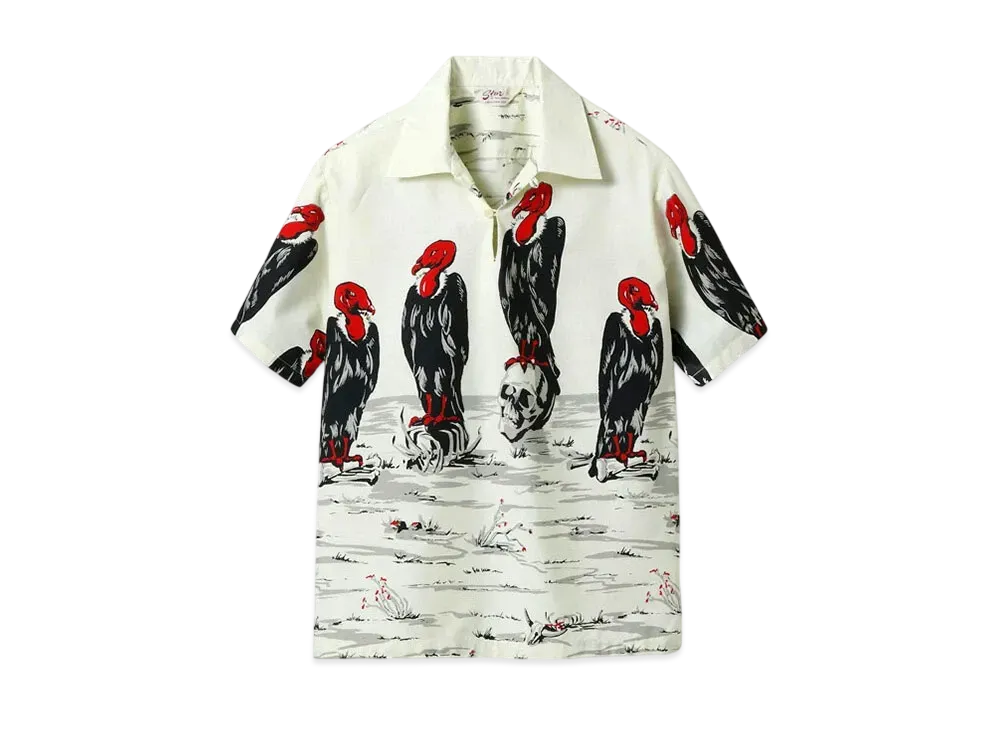 SUN SURF x Star Of Hollywood Pullover Shirt 2024 "Off-White"