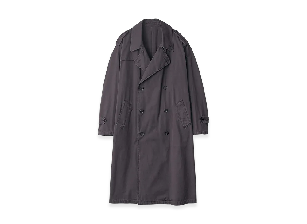 ssstein Vintage Trench Coat "Black"
