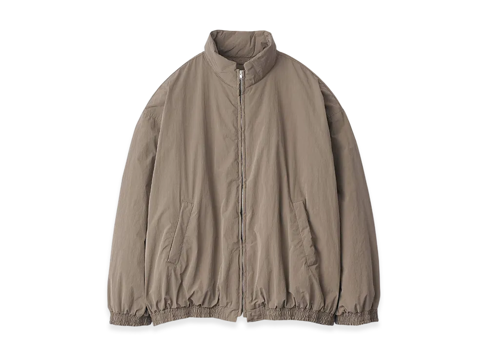 ssstein Sulfur Dyed Brushed Chino Zip Jacket 