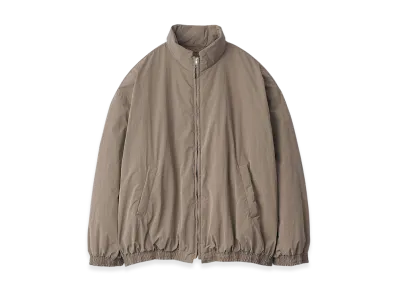 ssstein Windproof Nylon Padded Jacket "Taupe"