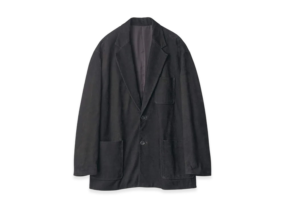 ssstein Cow Nubuck Blazer "Black"