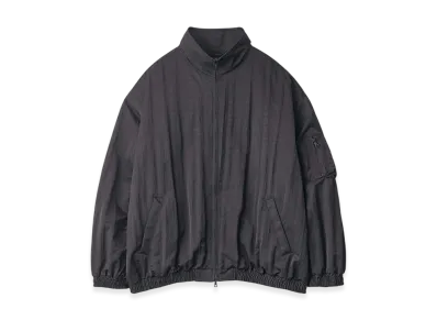 ssstein Shrunk Nylon Oversized Fight Jacket "Black"