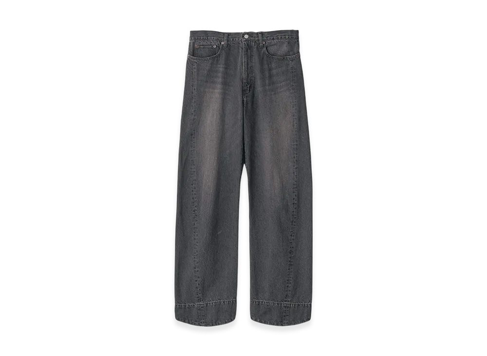 ssstein Twist Cut Denim Jeans "Black"
