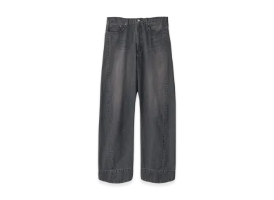 ssstein Twist Cut Denim Jeans "Black"