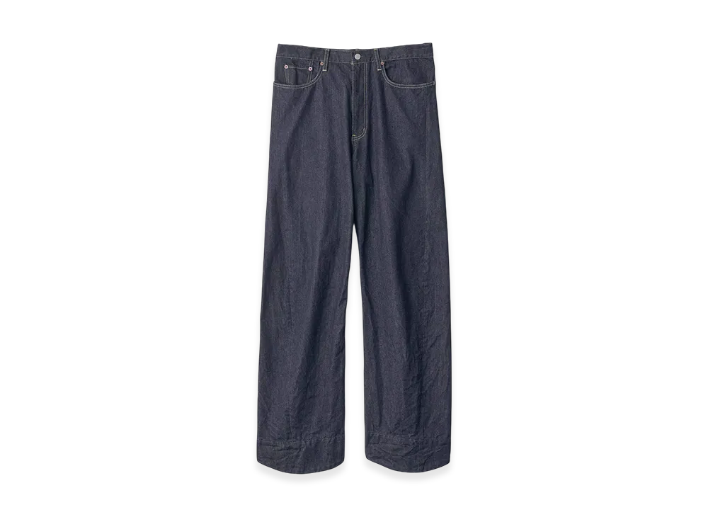 ssstein Twist Cut Denim Jeans "Indigo(OW)"