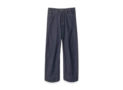 ssstein Twist Cut Denim Jeans "Indigo(OW)"