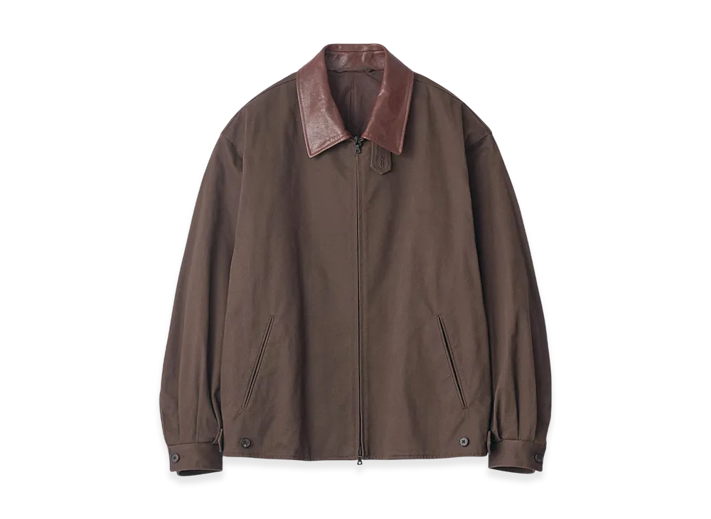 ssstein Cotton Rayon Vintage Coach Jacket 