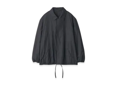 ssstein Cotton Rayon Vintage Coach Jacket "Black"