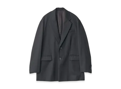 ssstein Oversized Single Breasted Long Jacket "Black"