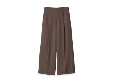 ssstein Extra Wide Trousers "Dark Brown"