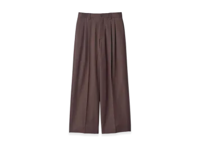 ssstein Long Wide Trousers "Military Khaki"