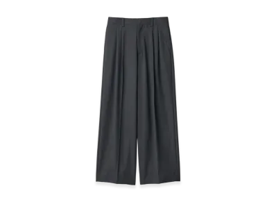 ssstein Long Wide Trousers "Black"