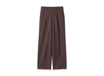 ssstein Straight Trousers "Dark Brown"