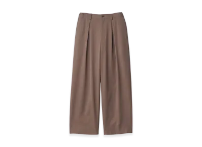 ssstein Easy Wide Trousers "Dark Beige"