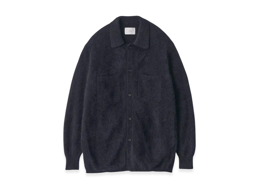 ssstein Racoon Knit Shirt "Dark Navy"