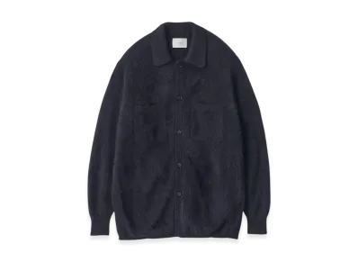 ssstein Racoon Knit Shirt "Dark Navy"