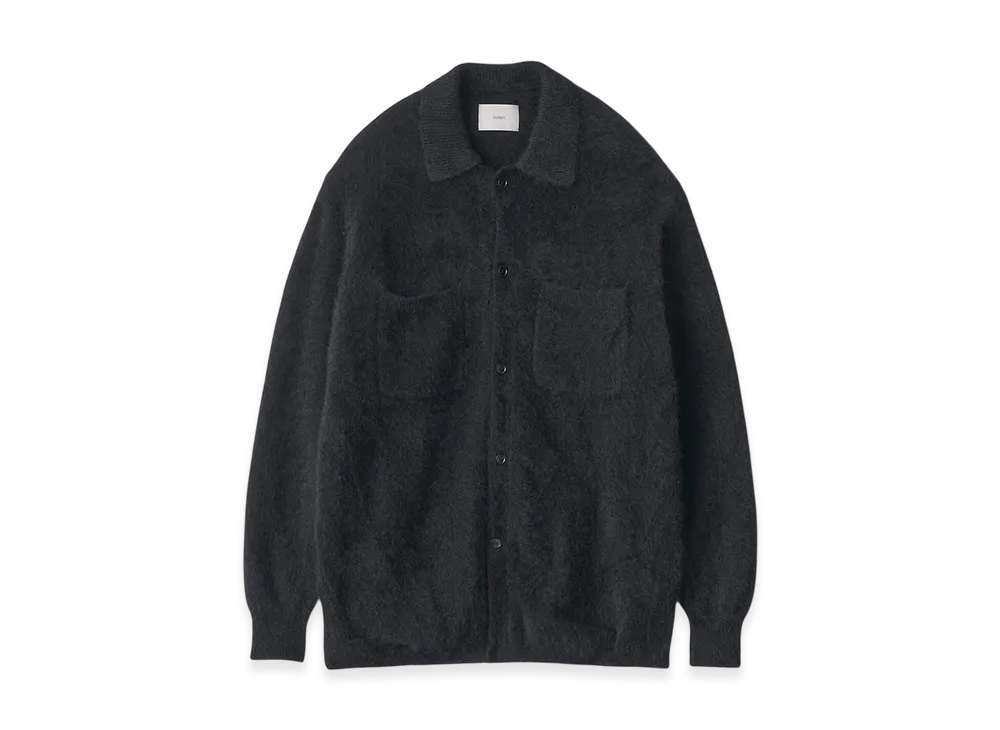 ssstein Racoon Knit Shirt "Black"