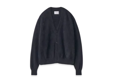 ssstein Racoon Knit Cardigan "Dark Navy"