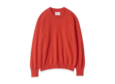 ssstein Pure Cashmere Knit Crew Neck LS "Red"