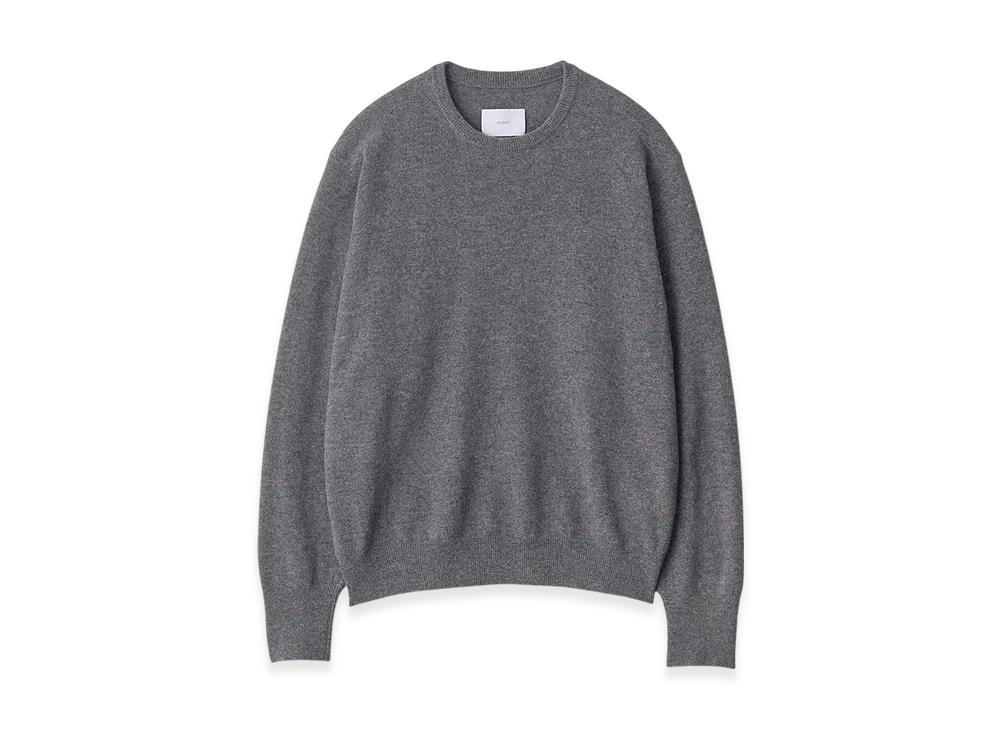 ssstein Extra Fine Wool Knit Crew Neck LS "Grey"