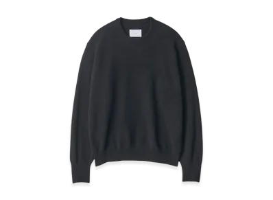 ssstein Extra Fine Wool Knit Crew Neck LS "Black"