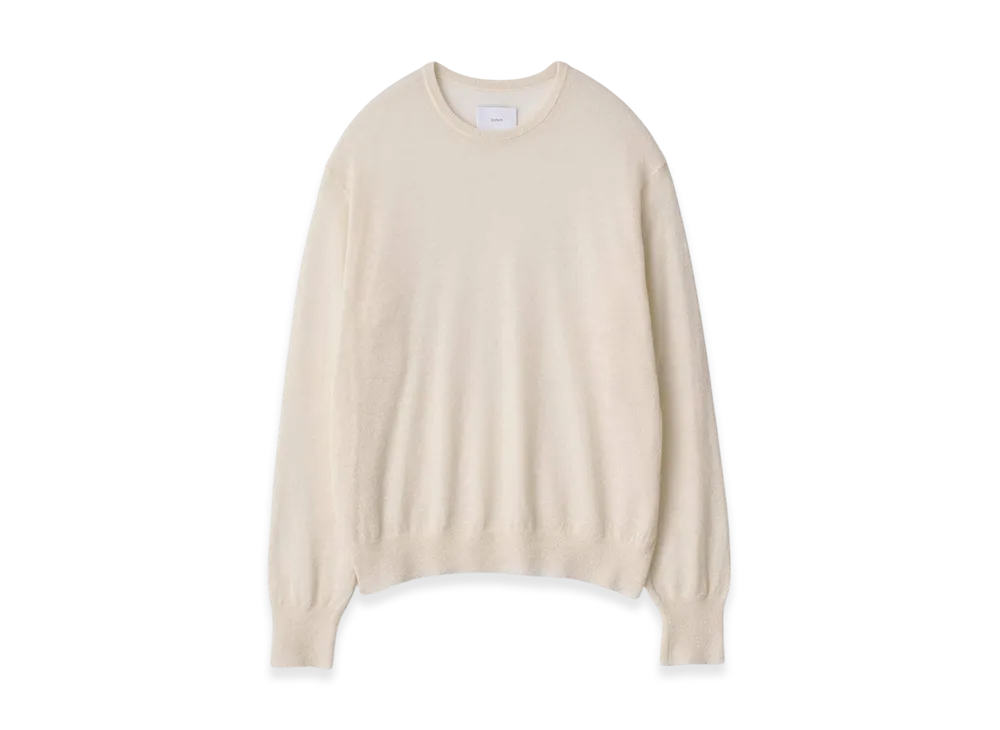 ssstein W/AL/NY Knit Crew Neck LS "Ivory"