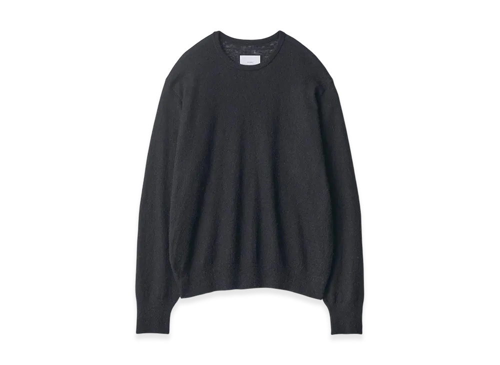 ssstein W/AL/NY Knit Crew Neck LS "Black"