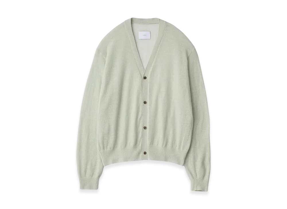 ssstein W/AL/NY Knit V Neck Cardigan "Mint"