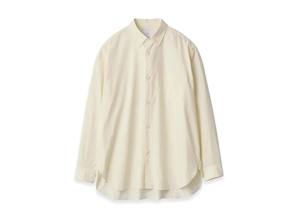 ssstein Suvin Cotton Oversized Regular Collar Shirt "Yellow"