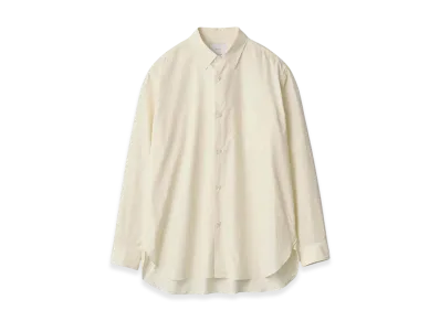 ssstein Suvin Cotton Oversized Regular Collar Shirt "Yellow"