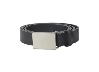 ssstein Leather Belt (Plain Buckle) "Black"