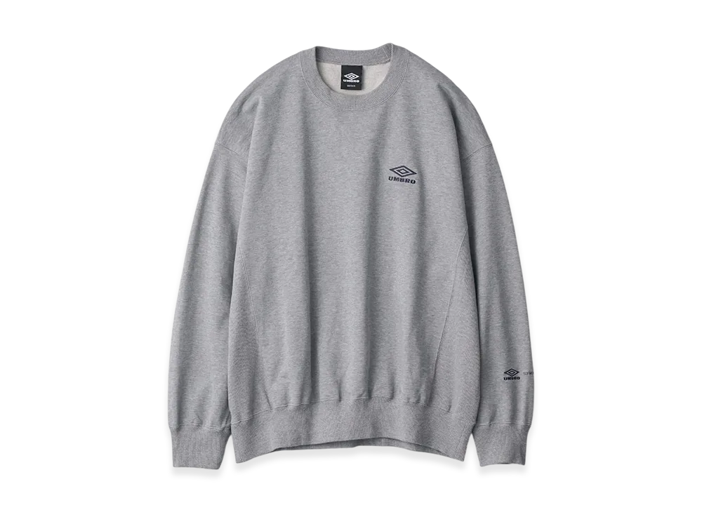 ssstein x UMBRO High Gauge Cotton Sweat LS "Grey"